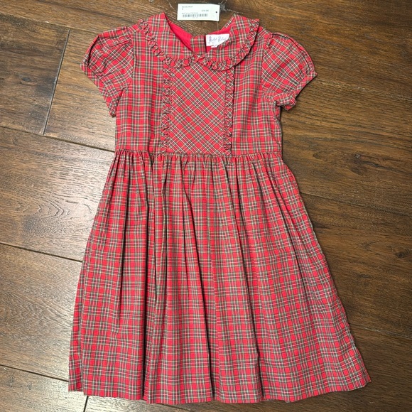 NWT - Rachel Riley - Holiday Tartan Print Dress - Size: 5T - Picture 1 of 4